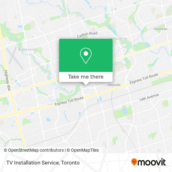 TV Installation Service map