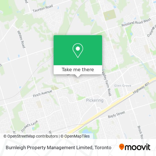 Burnleigh Property Management Limited map