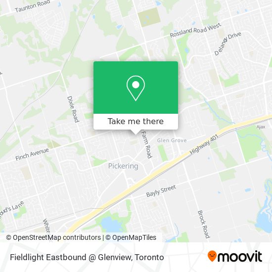 Fieldlight Eastbound @ Glenview map