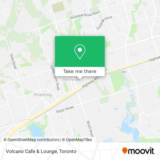 Volcano Cafe & Lounge map