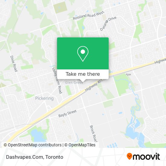 Dashvapes.Com map