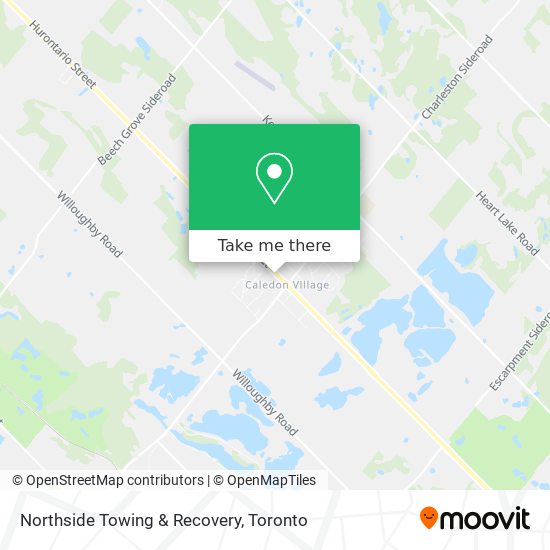 Northside Towing & Recovery map