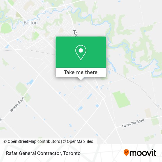 Rafat General Contractor map