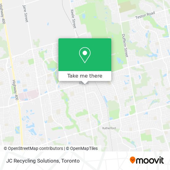 JC Recycling Solutions map