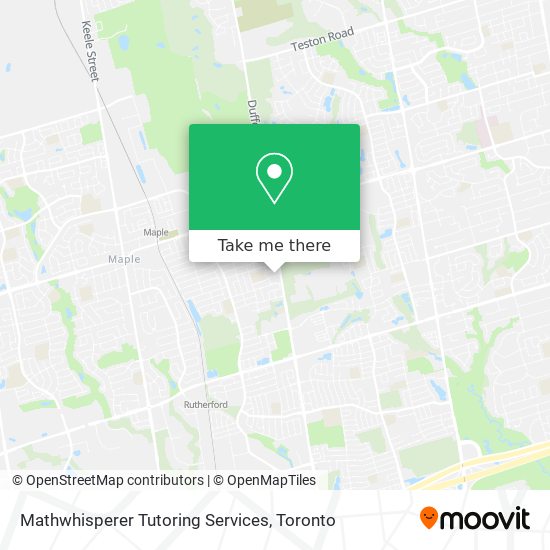 Mathwhisperer Tutoring Services map