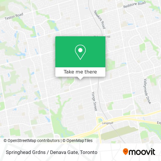 Springhead Grdns / Denava Gate plan