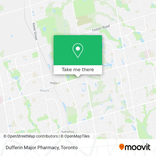 Dufferin Major Pharmacy plan