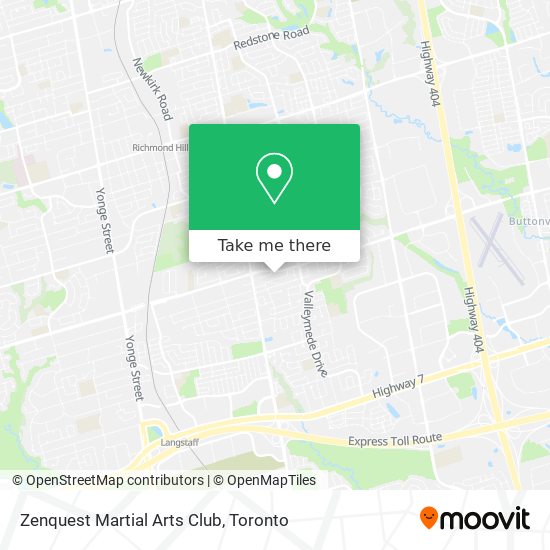 Zenquest Martial Arts Club map