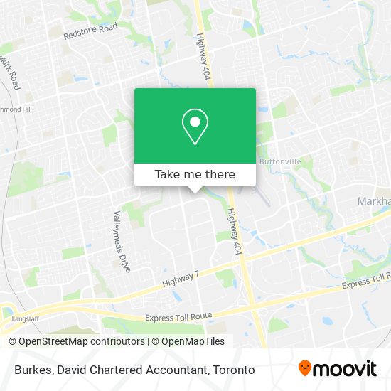 Burkes, David Chartered Accountant map