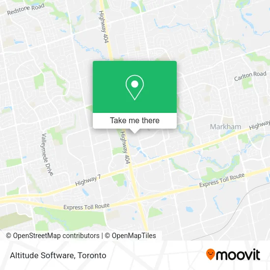 Altitude Software map