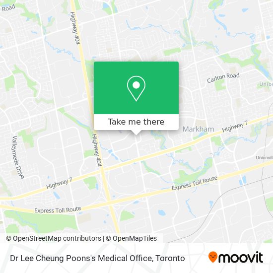 Dr Lee Cheung Poons's Medical Office map