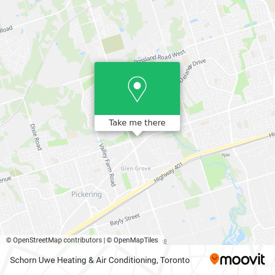 Schorn Uwe Heating & Air Conditioning map