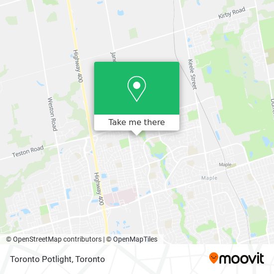 Toronto Potlight plan