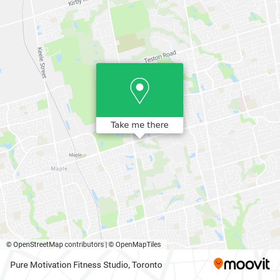 Pure Motivation Fitness Studio plan