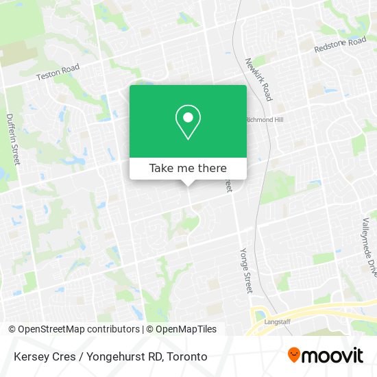 Kersey Cres / Yongehurst RD plan