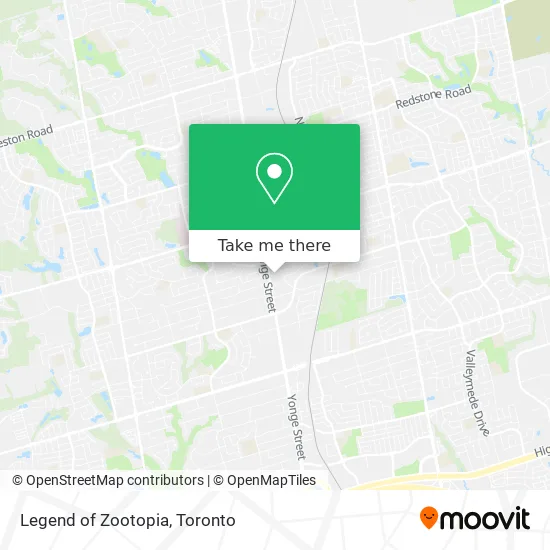 Legend of Zootopia map