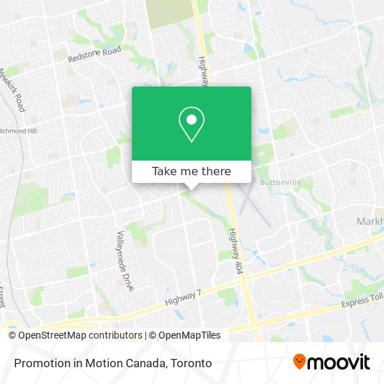 Promotion in Motion Canada plan