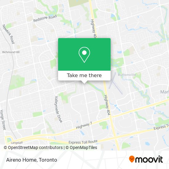 Aireno Home map