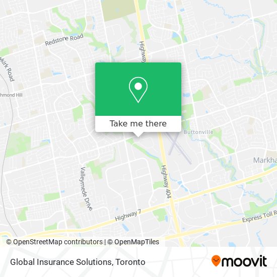 Global Insurance Solutions map