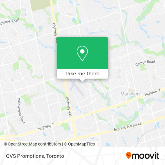 QVS Promotions map