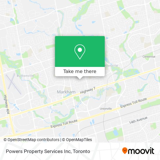 Powers Property Services Inc map