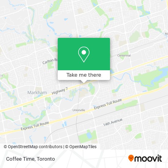 Coffee Time map