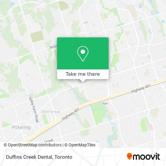 Duffins Creek Dental plan