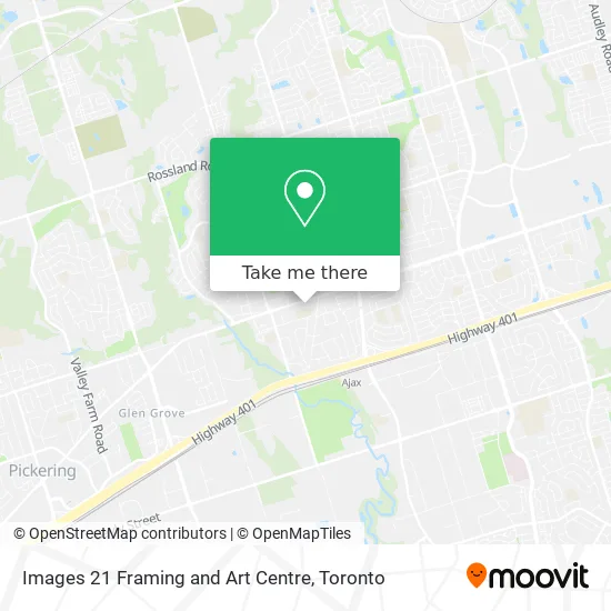 Images 21 Framing and Art Centre map
