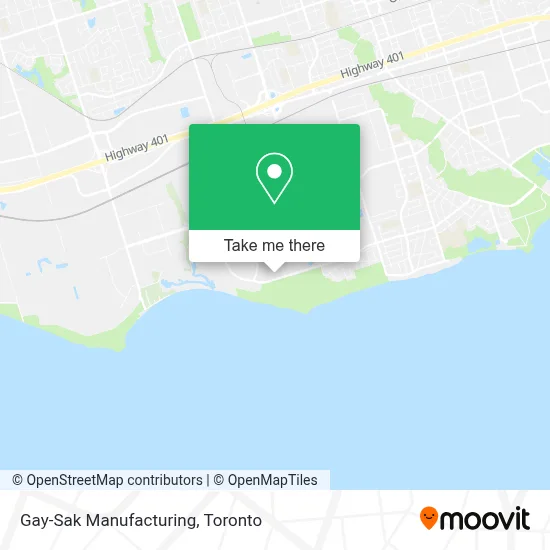 Gay-Sak Manufacturing map