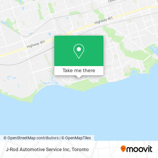 J-Rod Automotive Service Inc map