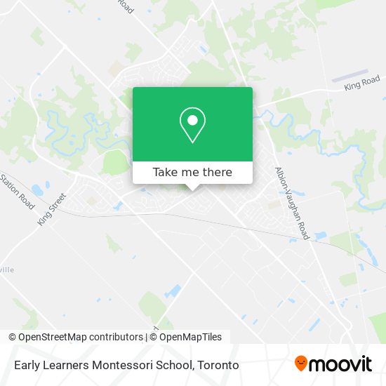 Early Learners Montessori School map