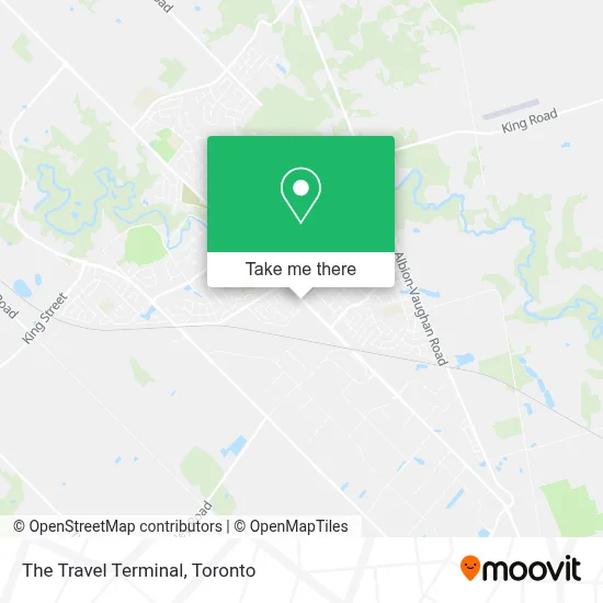 The Travel Terminal map