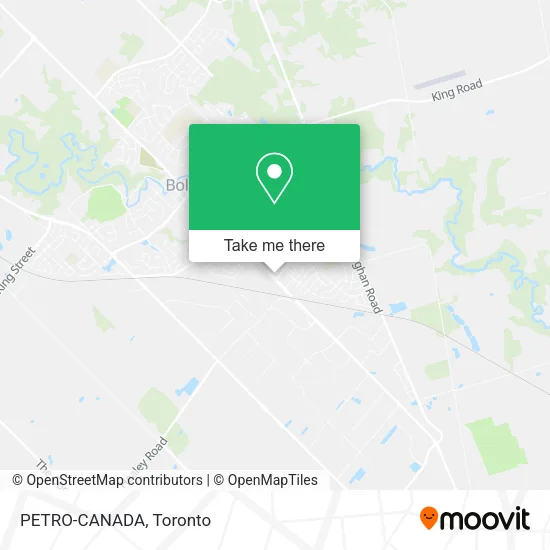 PETRO-CANADA map