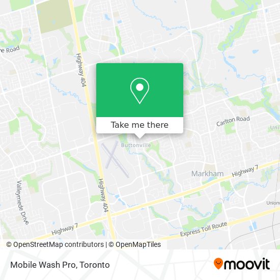 Mobile Wash Pro map