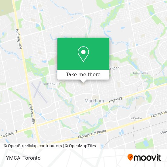 YMCA map