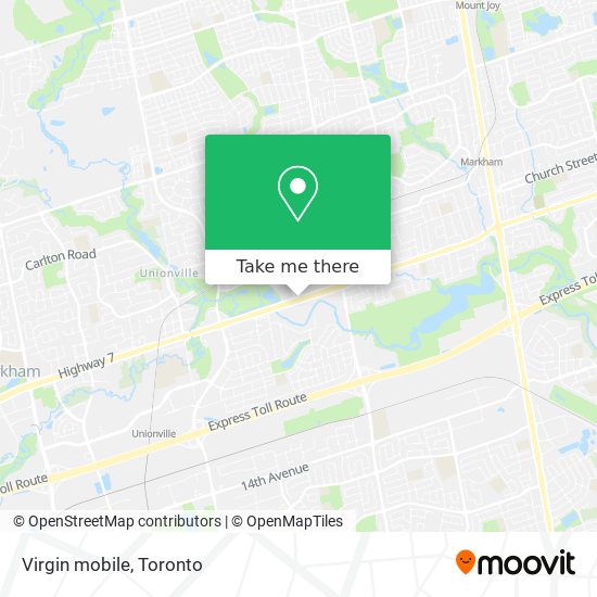 Virgin mobile map