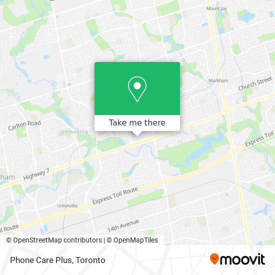 Phone Care Plus map