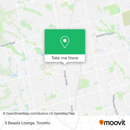 S Beauty Lounge map
