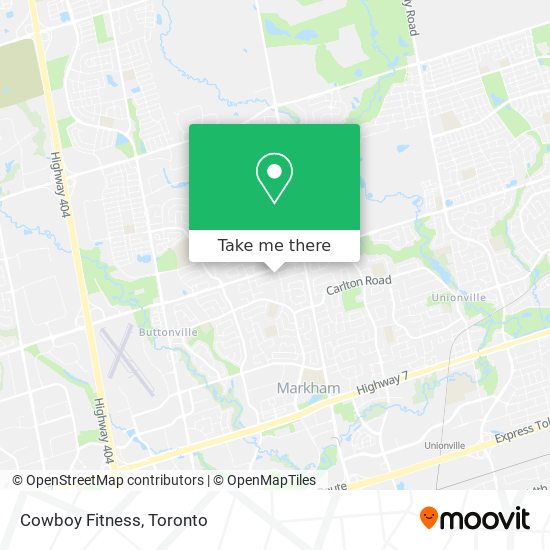 Cowboy Fitness map