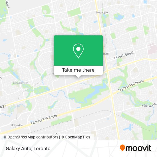 Galaxy Auto map