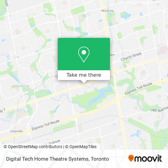 Digital Tech Home Theatre Systems map