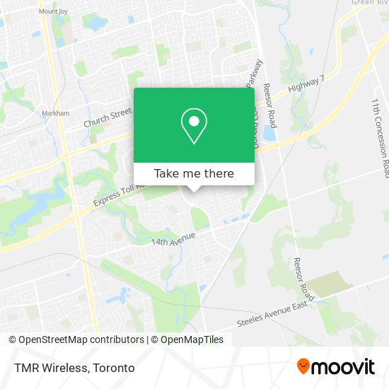 TMR Wireless map