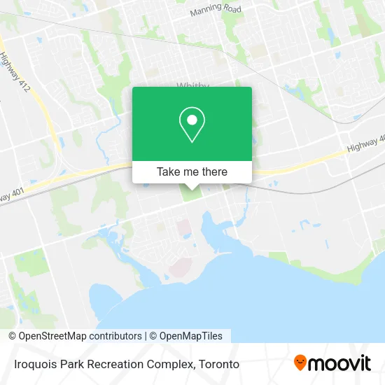 Iroquois Park Recreation Complex plan