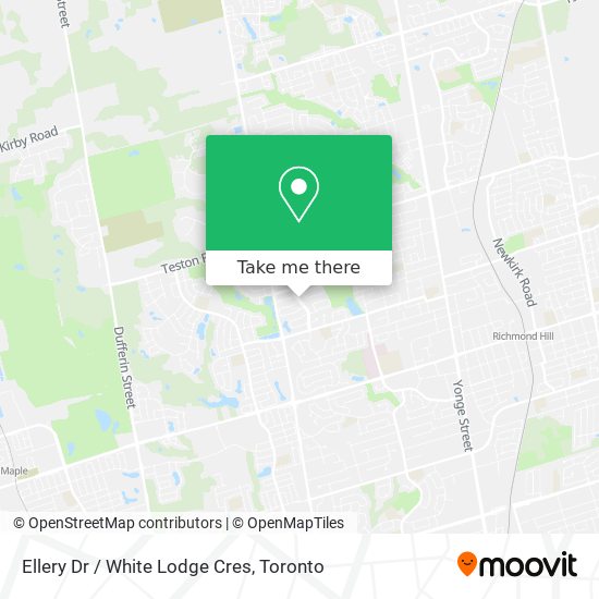 Ellery Dr / White Lodge Cres map