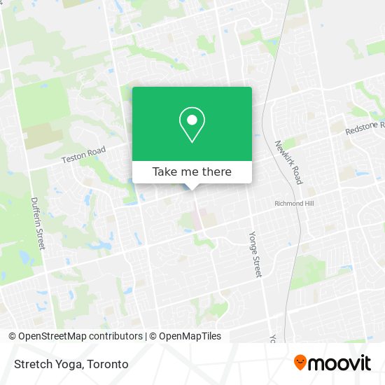 Stretch Yoga map