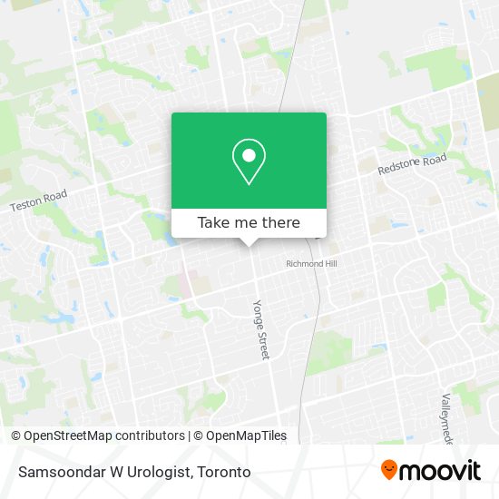 Samsoondar W Urologist map