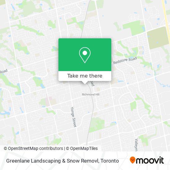 Greenlane Landscaping & Snow Removl map