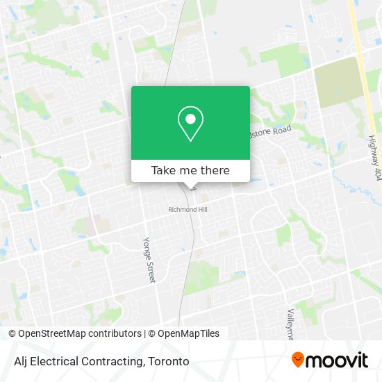 Alj Electrical Contracting map