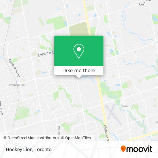 Hockey Lion map