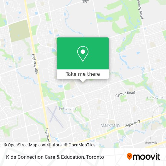 Kids Connection Care & Education map